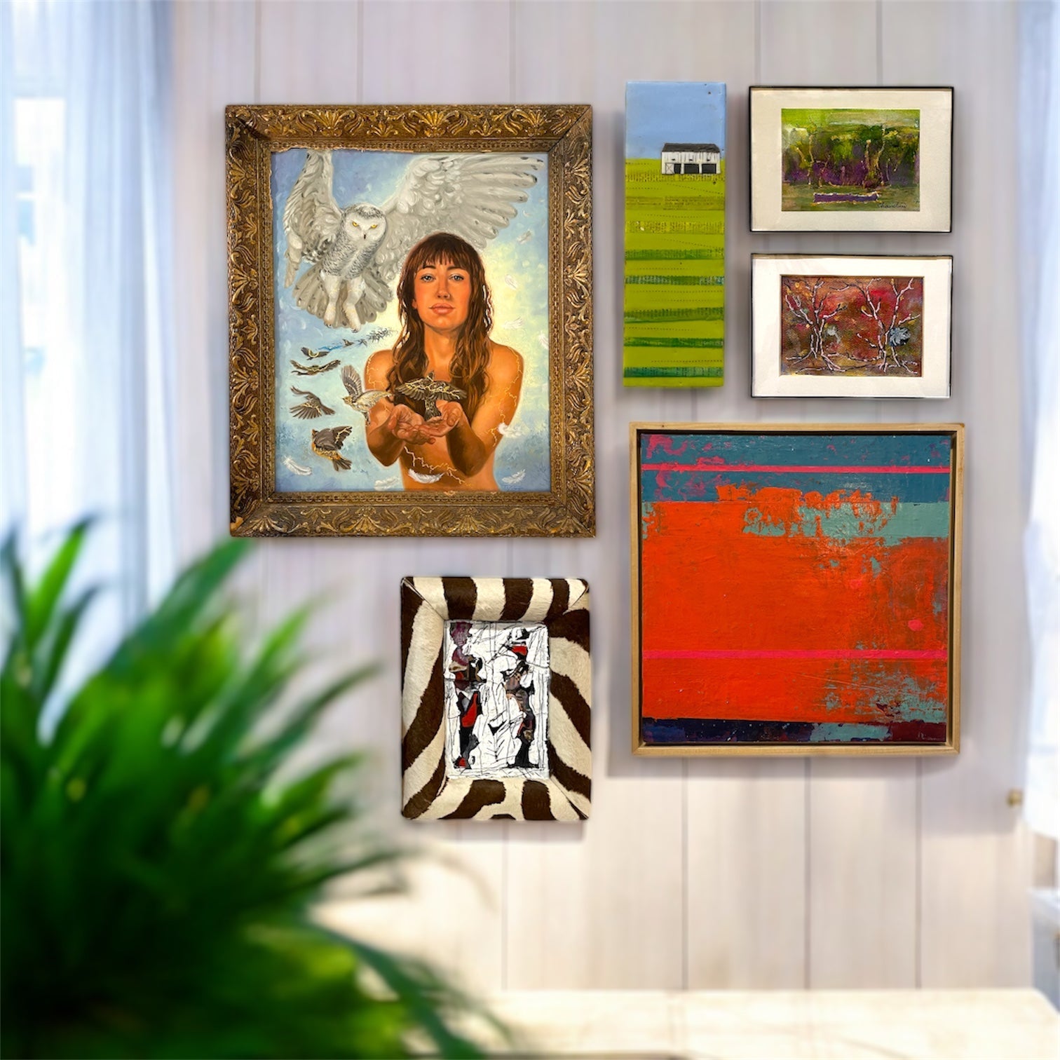 Paintings and Mixed Media