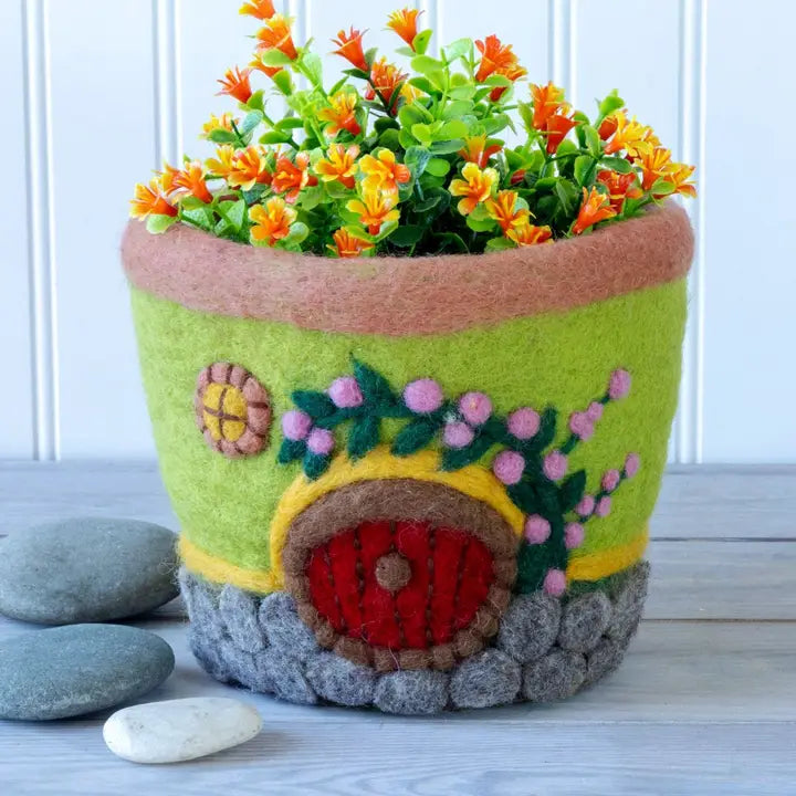 Felted Pots