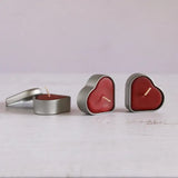 Heart Tin Candle