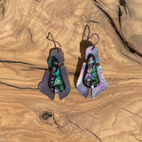 Dichroic Sparkle Earrings