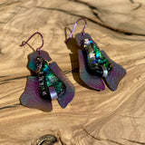 Dichroic Sparkle Earrings