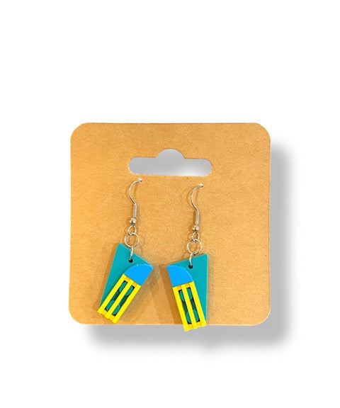 Lego Earrings