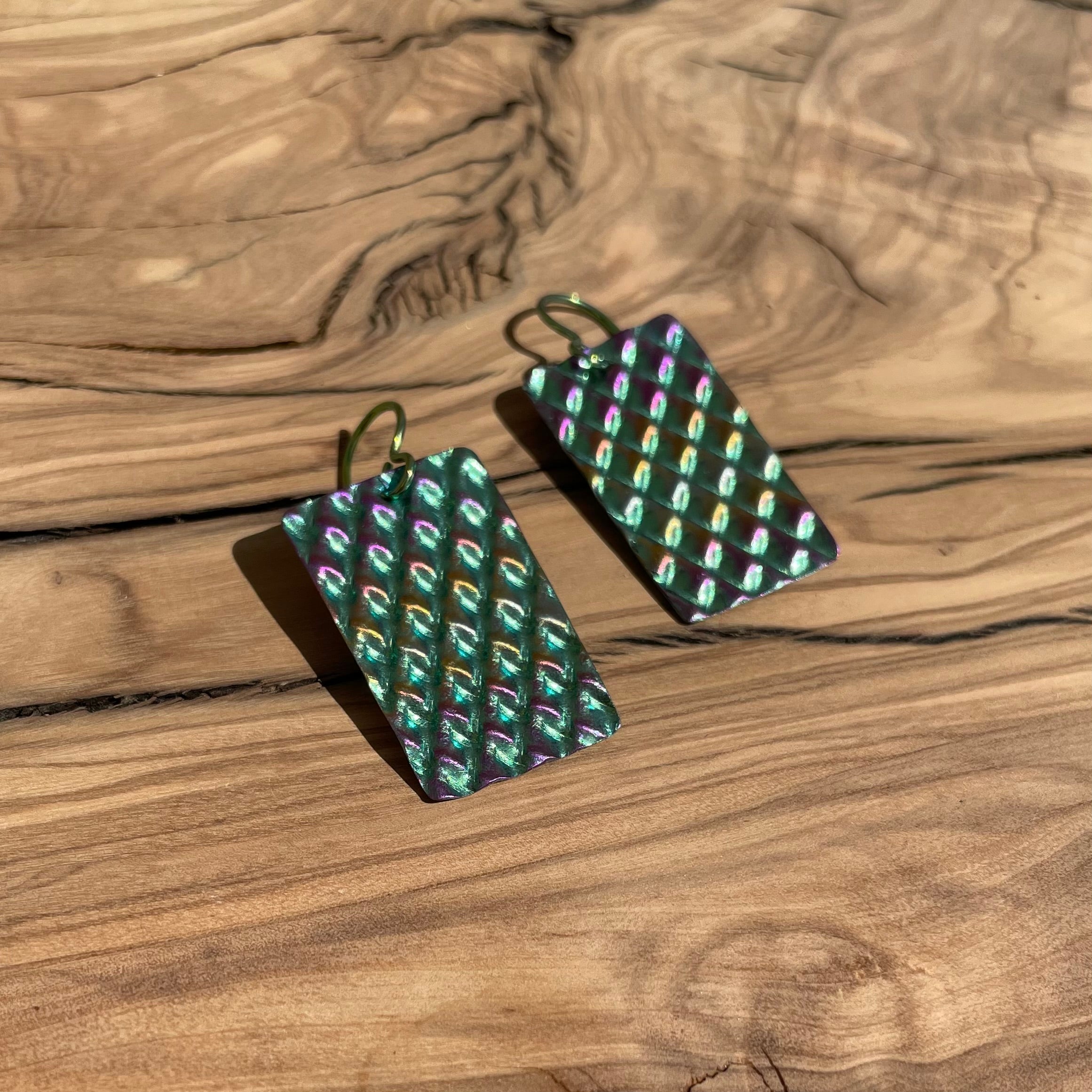 Grid Earrings