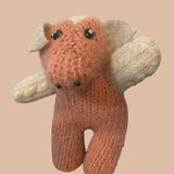 Logan The Pot Bellied Pig Recycled Woolen Rescue Pet