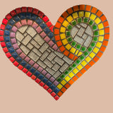 Rainbow Mosaic Wall Hanging