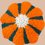 Mini Crochet Flower Pillow