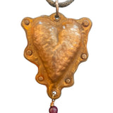 Copper Putty Heart