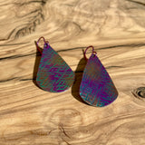 Iridescent Teardrop Earrings