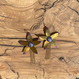 Large Starflower Earrings