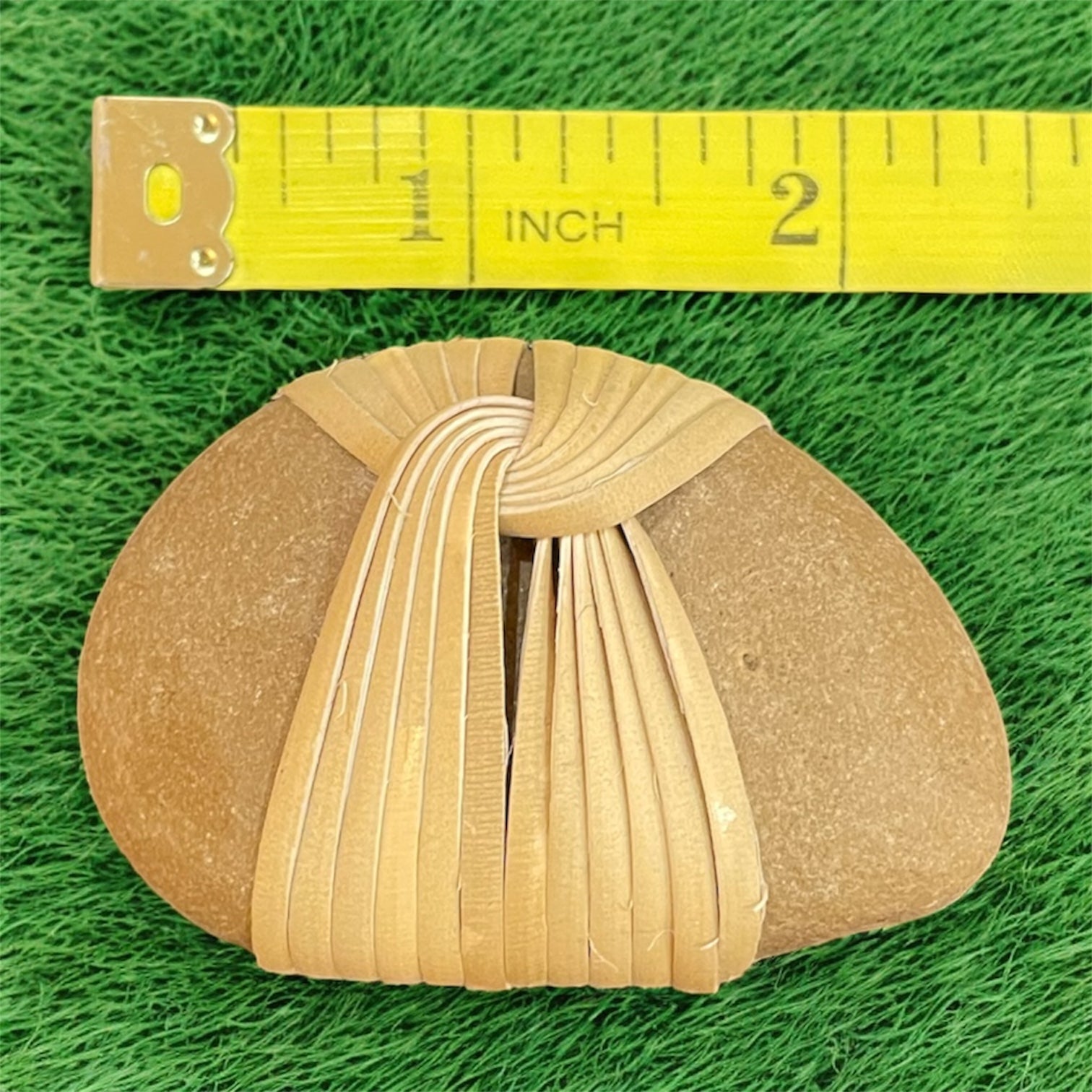 Rattan Wrapped Rocks