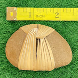 Rattan Wrapped Rocks