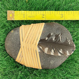 Rattan Wrapped Rocks