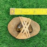 Rattan Wrapped Rocks