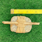 Rattan Wrapped Rocks