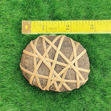 Rattan Wrapped Rocks