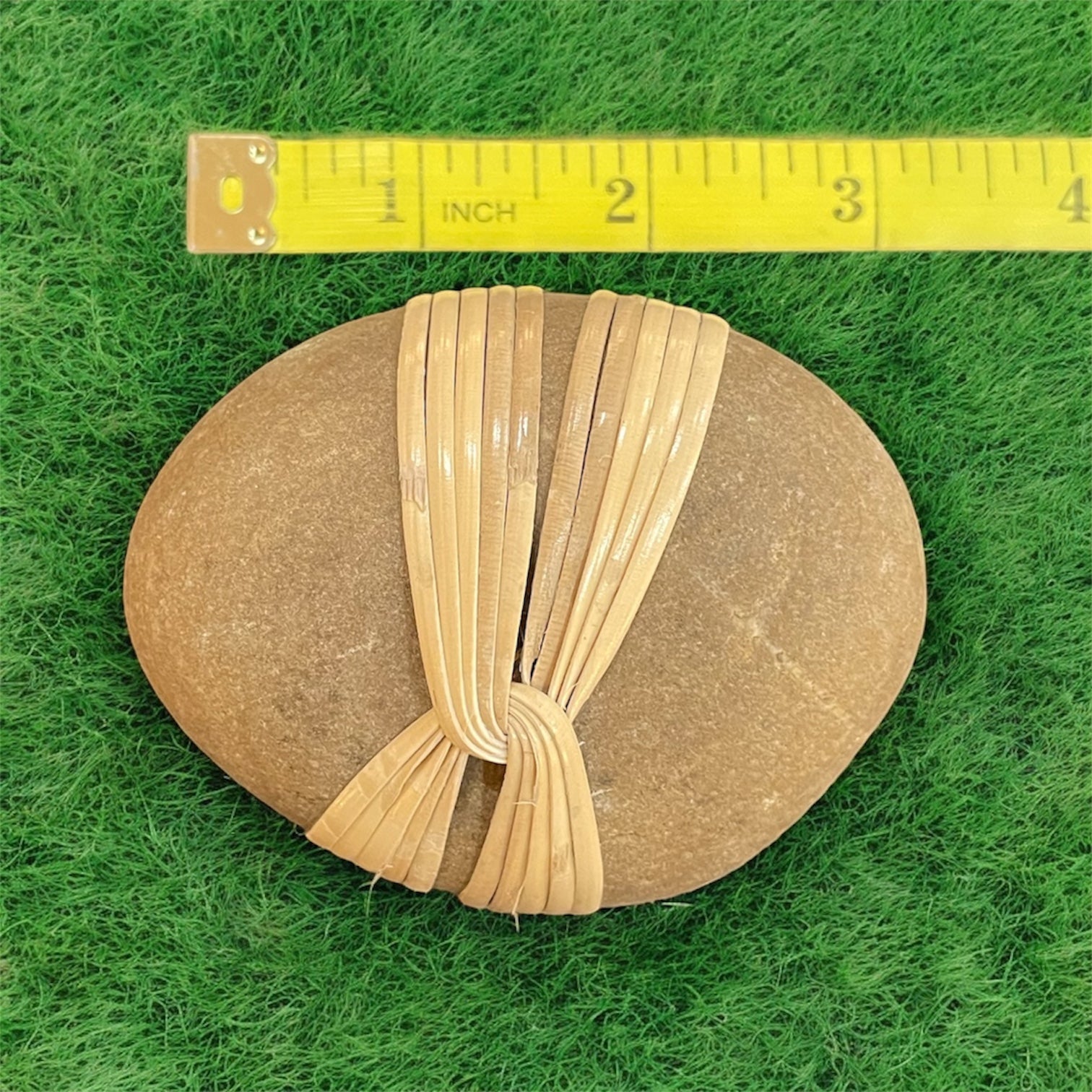 Rattan Wrapped Rocks