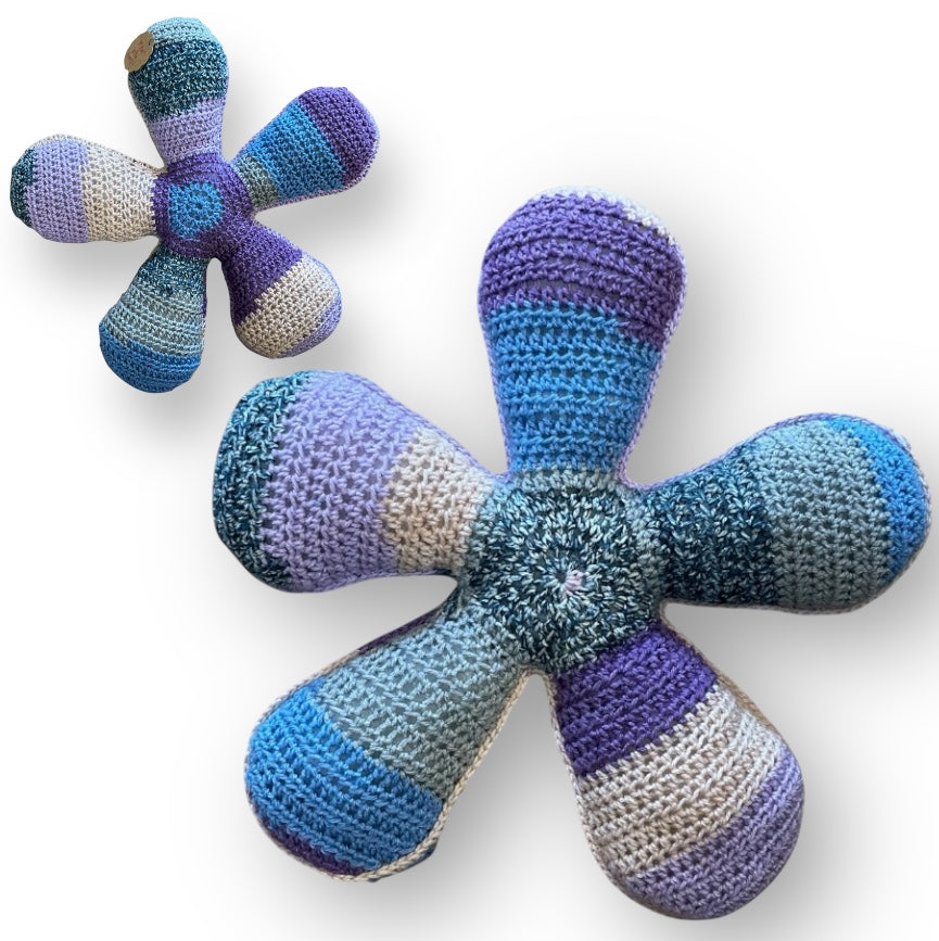 Crochet Flower Pillows