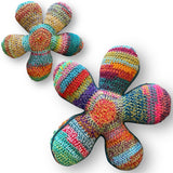 Crochet Flower Pillows