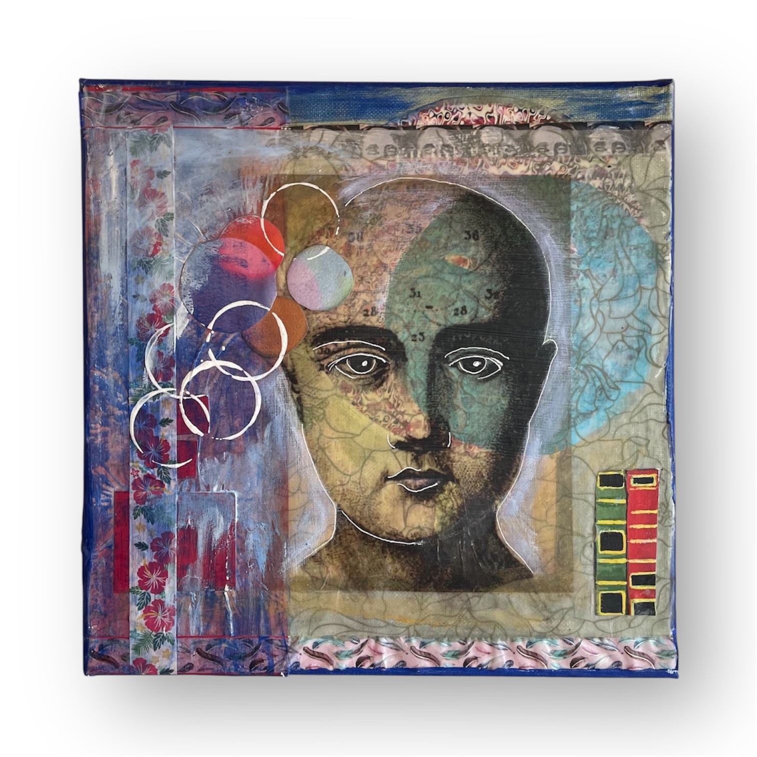 Phrenology Head Collages