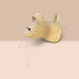 Bob the crochet wall mouse head