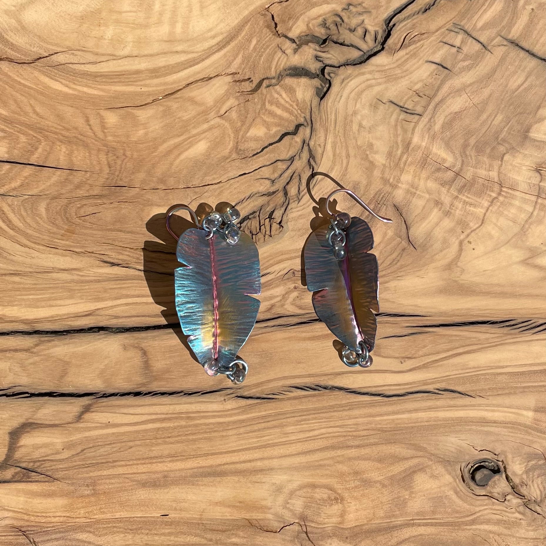 Rainforest Leaf Earrings