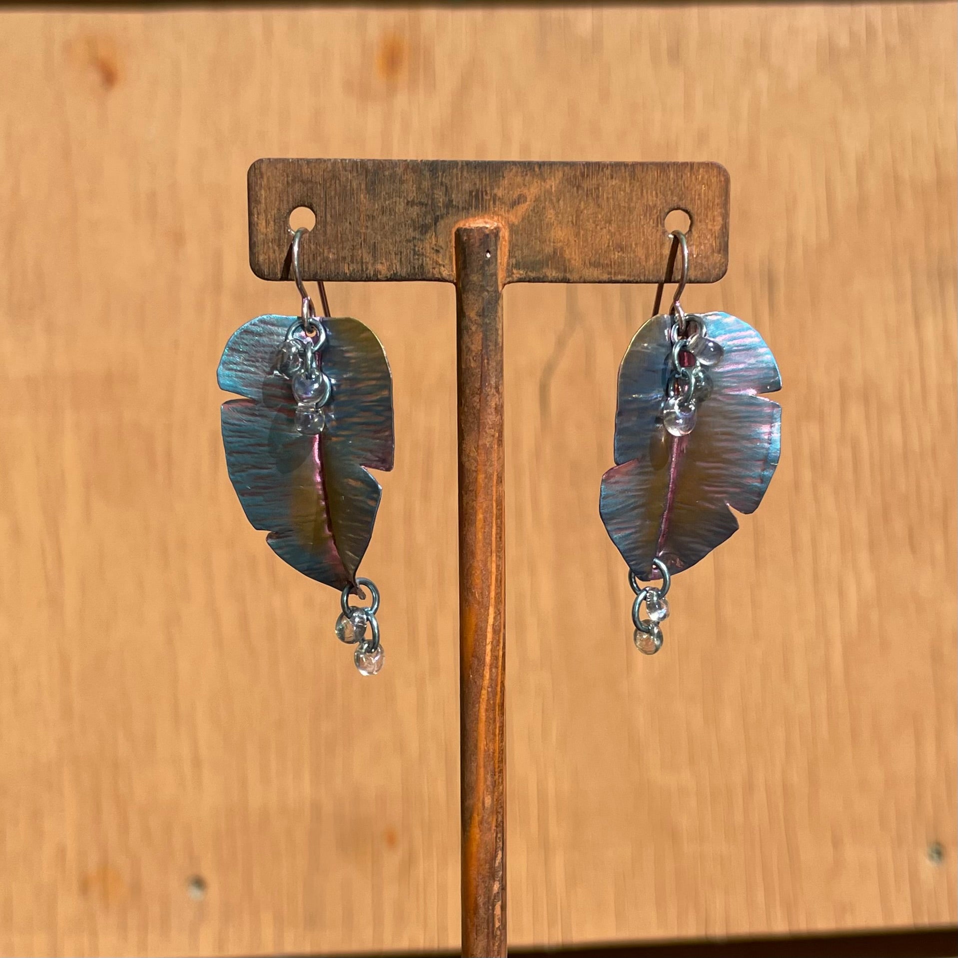 Rainforest Leaf Earrings