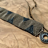 Reptile Bracelet (Grey/Blue)