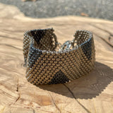 Reptile Bracelet (Grey/Blue)