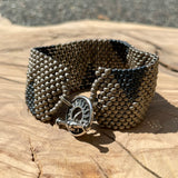Reptile Bracelet (Grey/Blue)