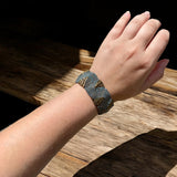 Reptile Bracelet (Iridescent/Gold)