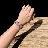 Reptile Bracelet (Pink/Gold)