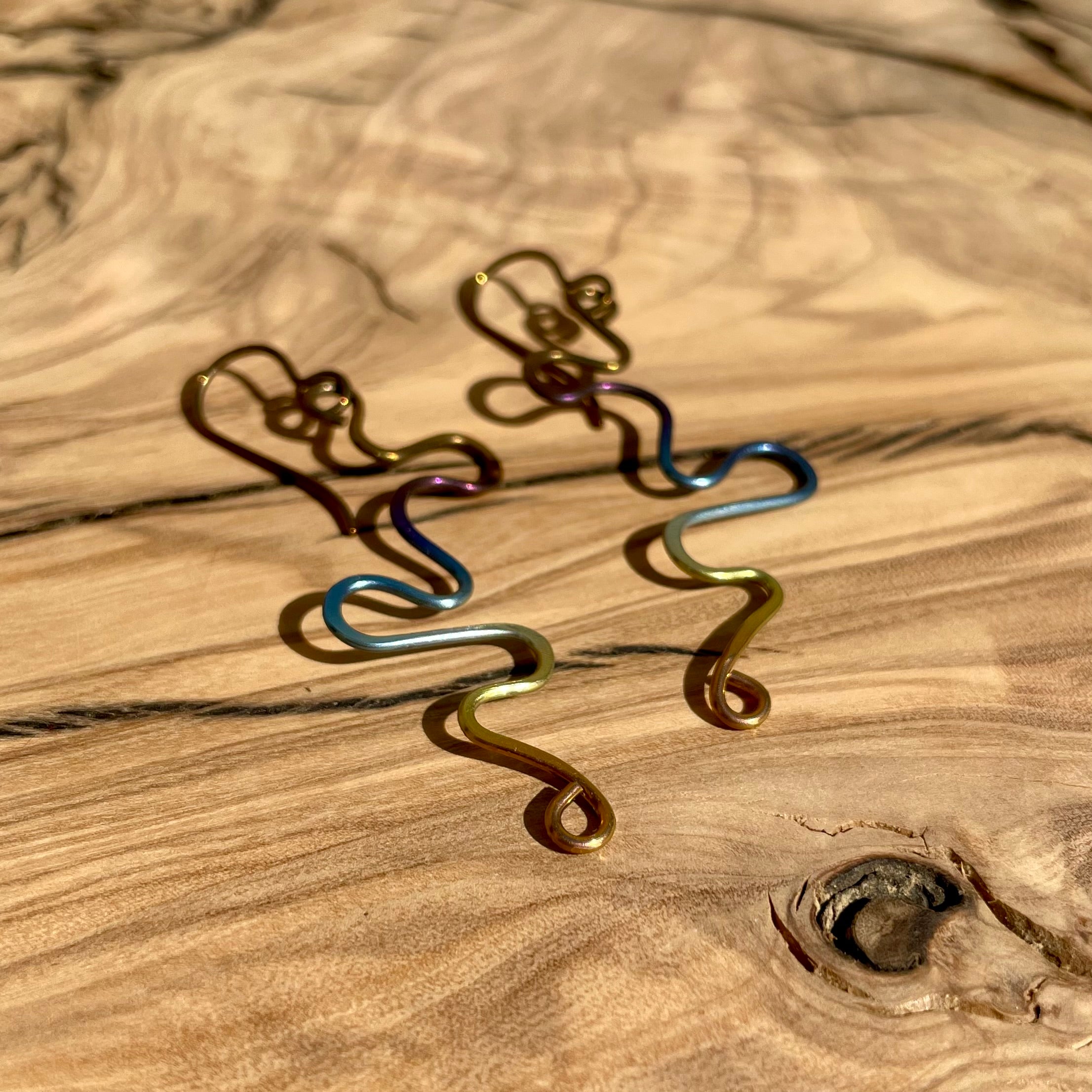 Squiggle Earrings