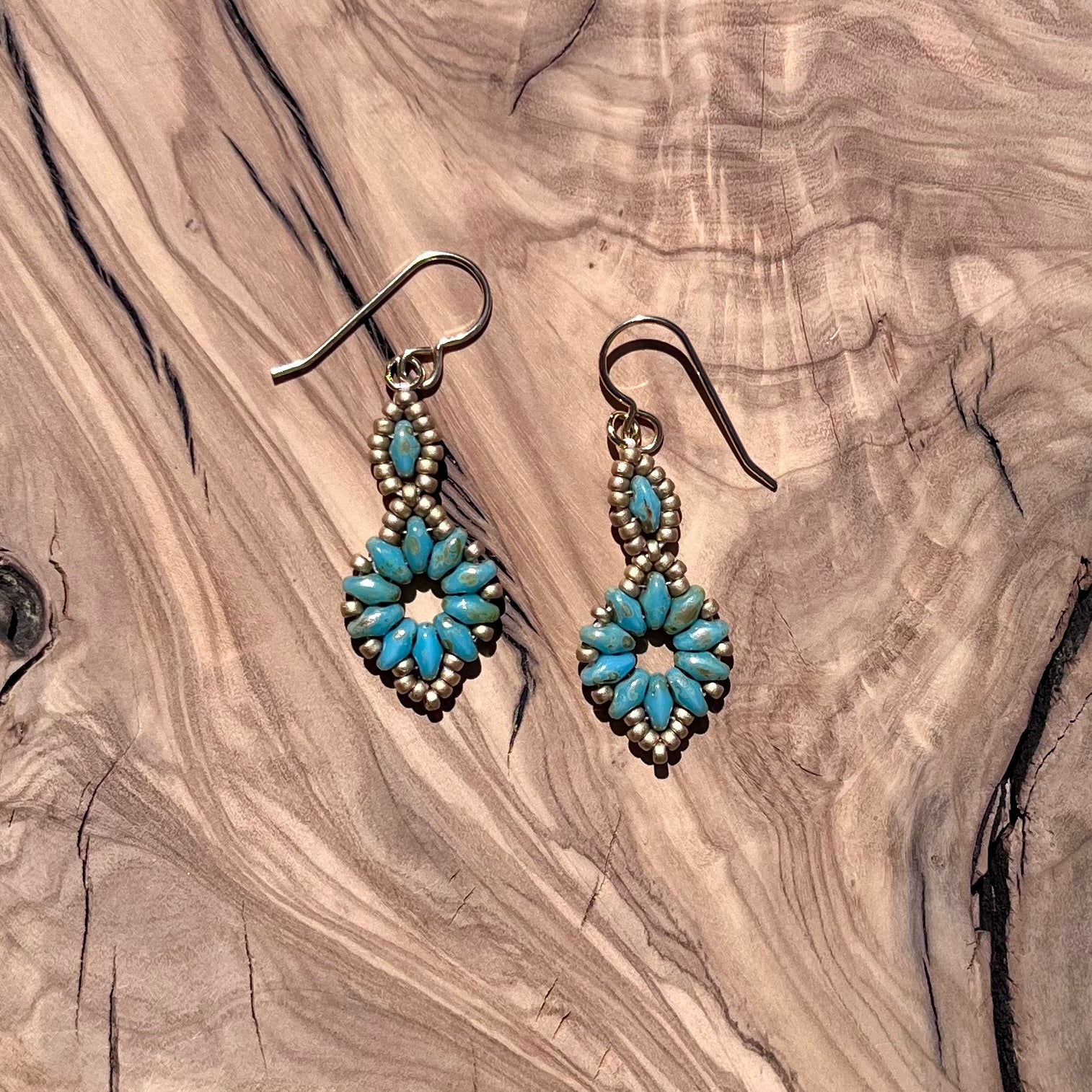 Super Duo Earrings Small (14k gold)