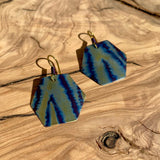 Tiger Shield Earrings