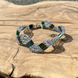 Wave Bracelet (Blue/Iridescent)