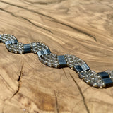 Wave Bracelet (Blue/Slate)