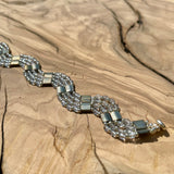 Wave Bracelet (Pink/Gold)